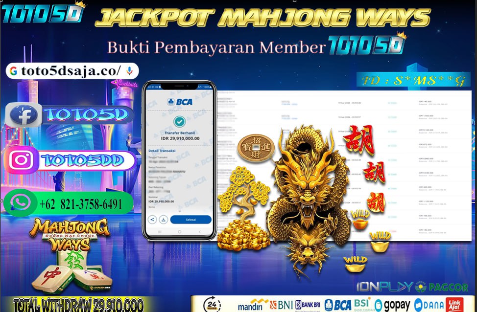 Prediksi Toto5d Situs Toto Togel Online