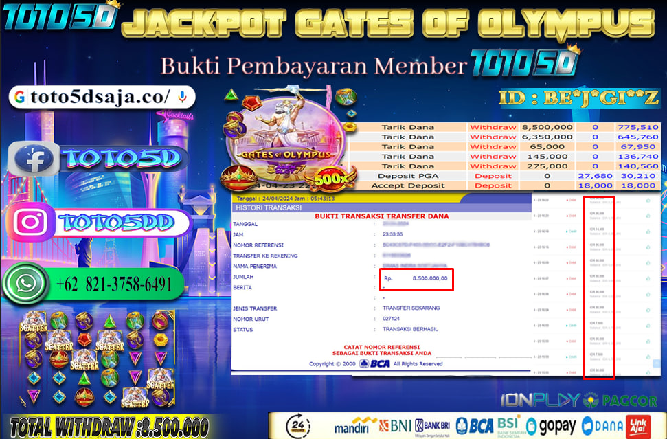 Prediksi Toto5d Situs Toto Togel Online