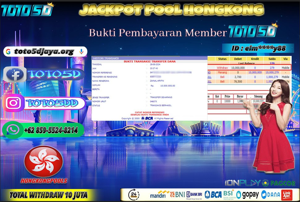 Prediksi Toto5d Situs Toto Togel Online