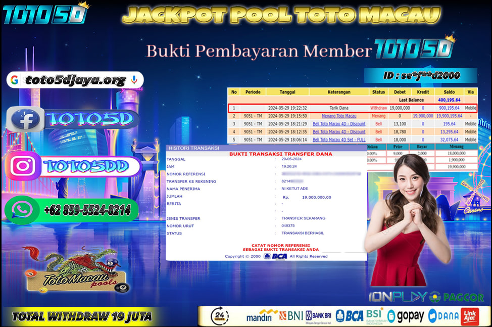 Prediksi Toto5d Situs Toto Togel Online