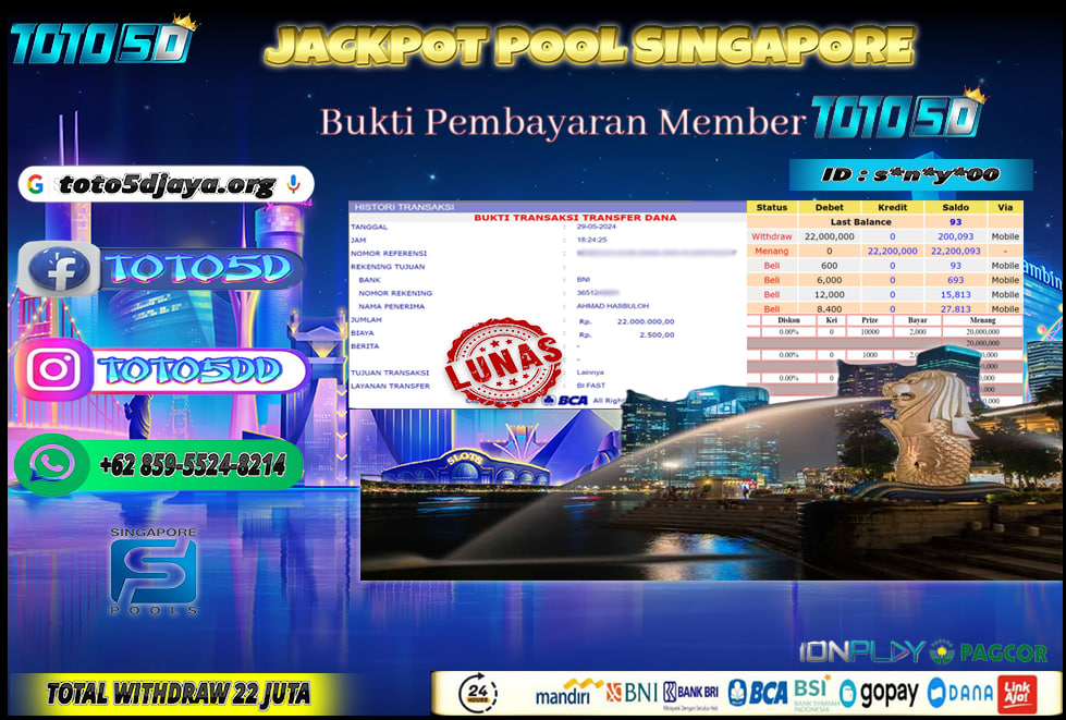 Prediksi Toto5d Situs Toto Togel Online